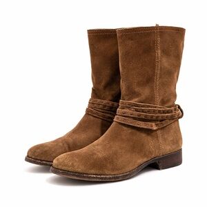 Frye Rich Brown Suede Shoes 7.5 suede boots